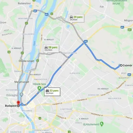 Apartamento Budapest Koezeleben Luxus Jurta Csomor